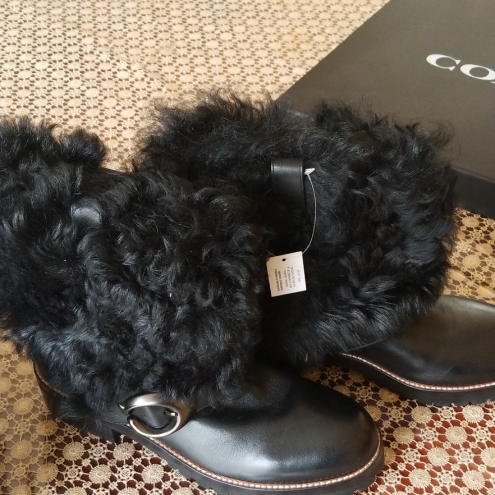 COACH LEIGHTON SHERLIN BOOTS